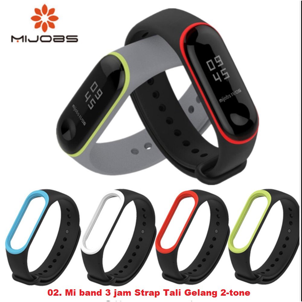 Xiaomi Mi band 5 / 4 / Strap Tali Gelang Karet VARIAN XIAOMI MI BAND