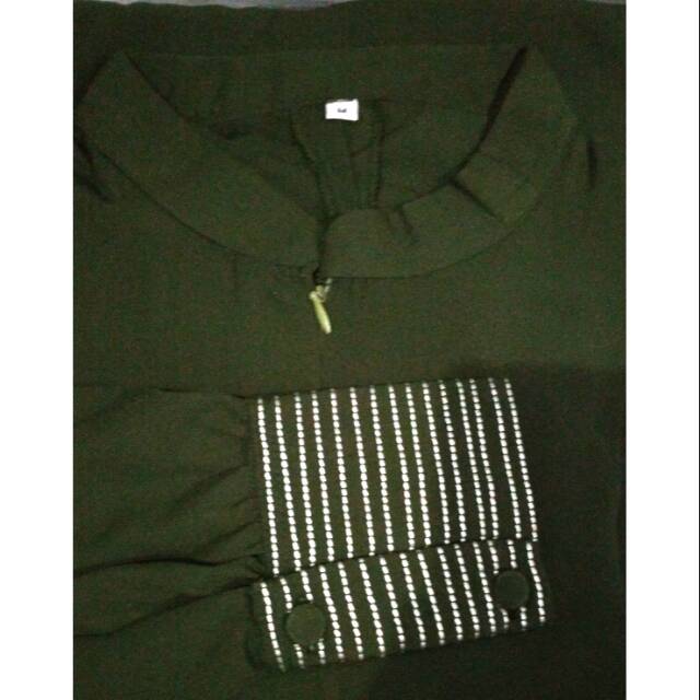 Gamis benang timbul by mumtaza hijab