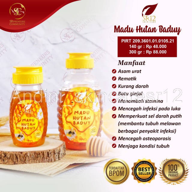 

MADU HUTAN BADUY ASLI BERBPOM..!!! MADU LIAR BADUY SR12 / MENINGKATKAN IMUNITAS & DAYA TAHAN TUBUH