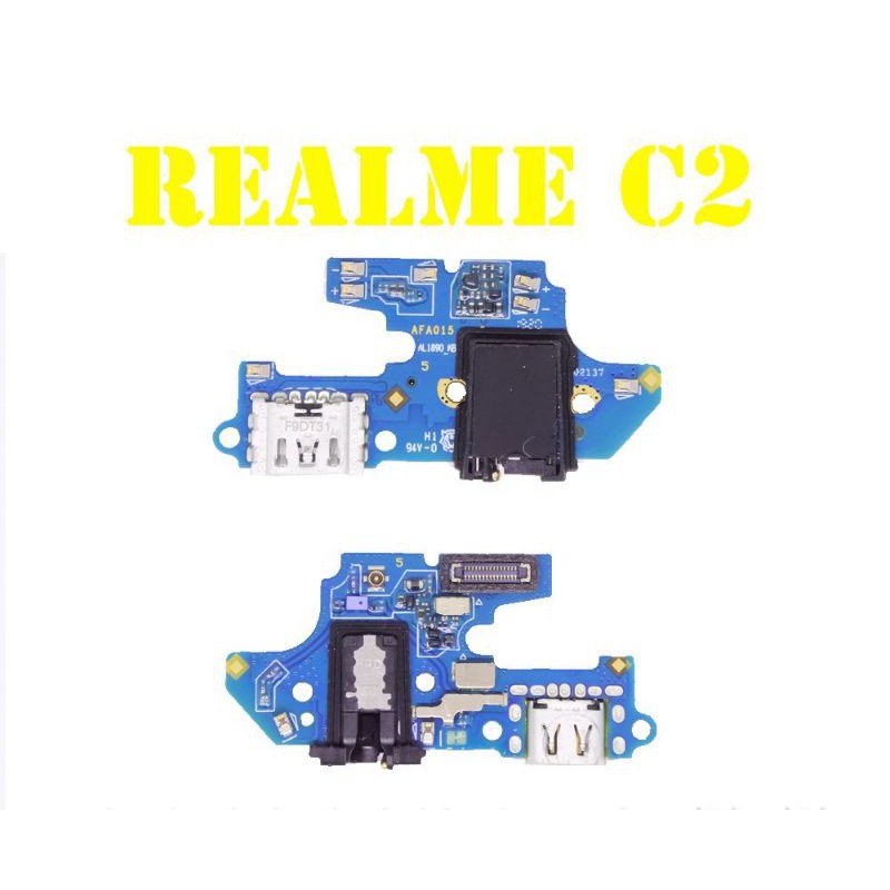 FLEXIBEL BOARD PAPAN REALME C2 OPPO A1K KONEKTOR CAS CHARGER HANDSFREE HF MIC