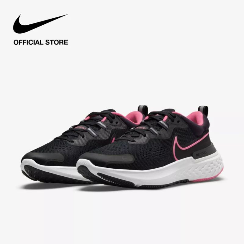 Nike Sepatu Lari Wanita React Miler 2 Road - Hitam [CW7136-003]