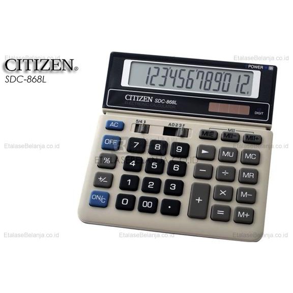 

kalkulator CITIZEN SDC-868L
