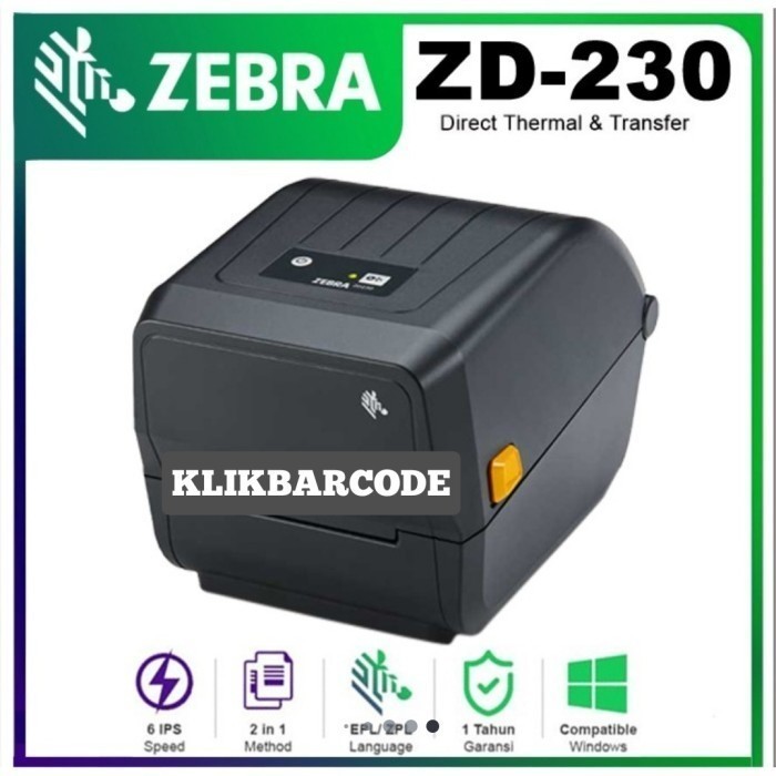 

PROMO Printer Barcode ZEBRA ZD230T - Transfer Thermal/ Direct Thermal