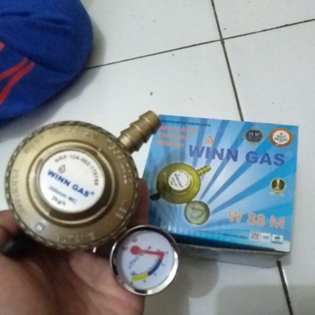 Original Kompor Regulator Meter Dapur Asli Winn Gas Original Sni Jaminan Asli Bebas Bocor