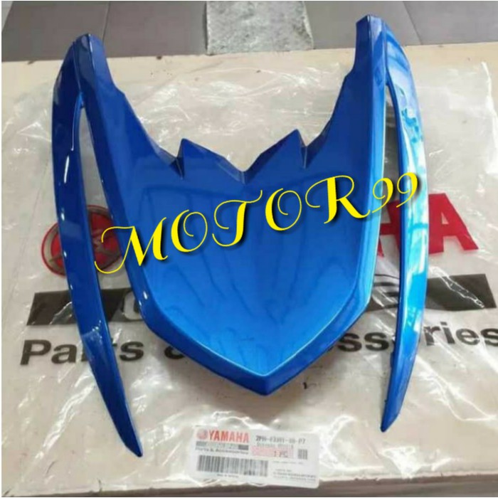 tameng depan mio m3 mio z biru ori ygp