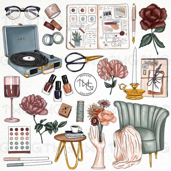 

STICKER AESTHETIC/ TANPA POLA