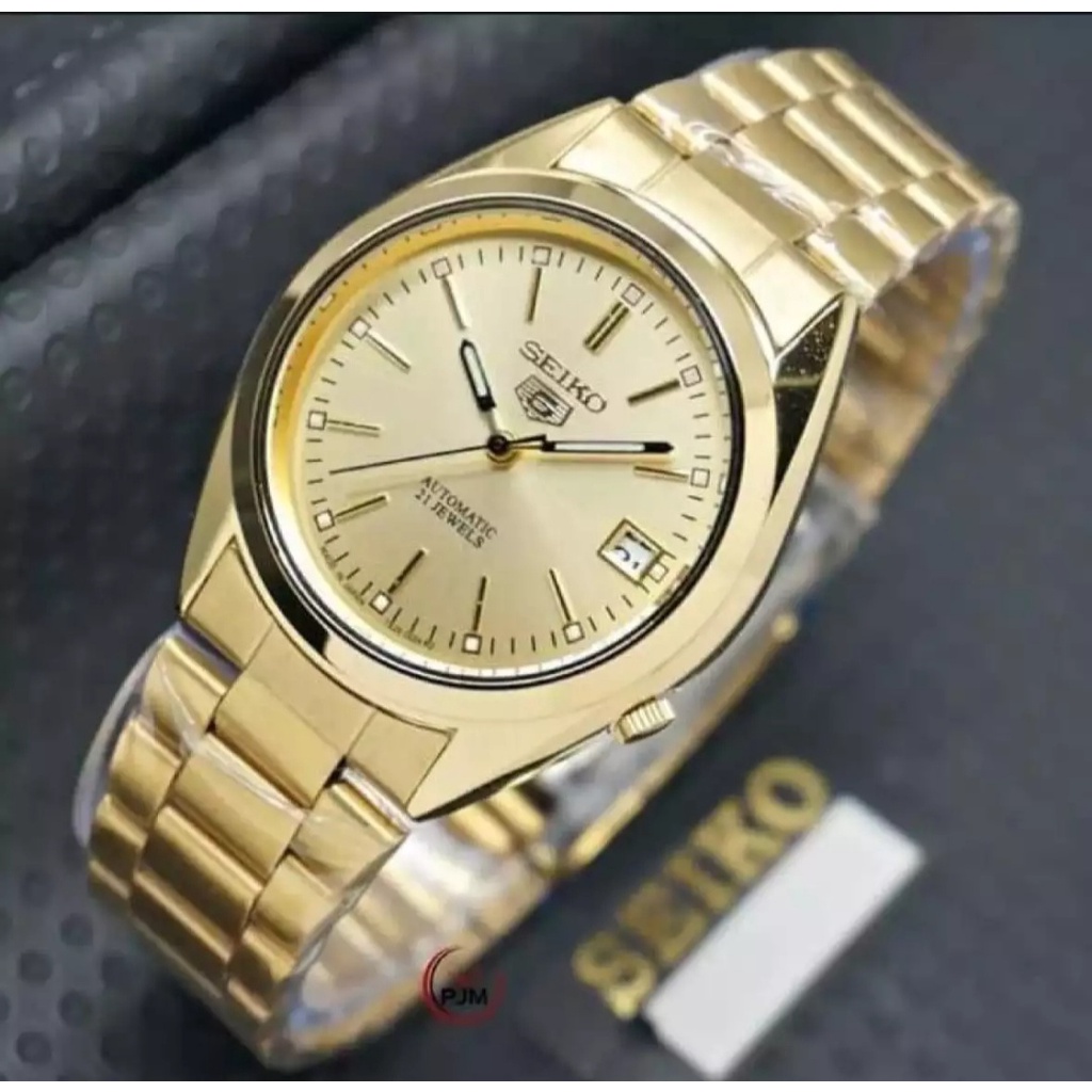 JAM TANGAN SEIKO 5 FASHION PRIA WANITA MESIN AUTOMATIC TANPA BATRAI