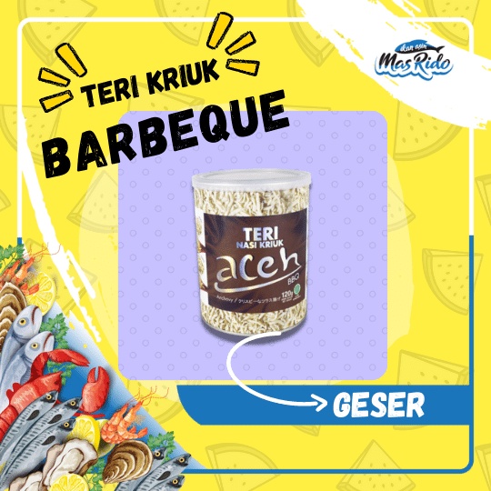 

Teri Nasi Kriuk Aceh Barbeque Siap Makan Praktis Harga Termurah