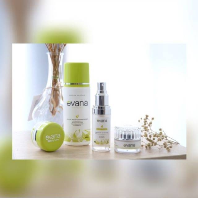 Cream wajah glowing/paket kinclong/paket whitening II/evana beuty care