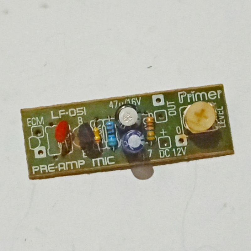 Preamp Mic 1 Transistor