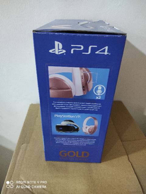 PS4 Gold Wireless Headset - Rose Gold Edition