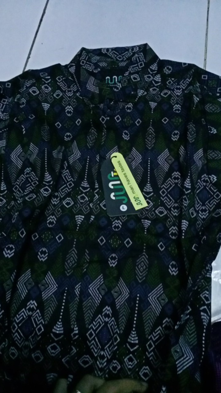 Jasmineolshop Kemeja Batik Pendek Torpedo