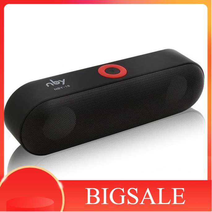 Portable Bluetooth Speaker dengan Port USB Micro SD Slot