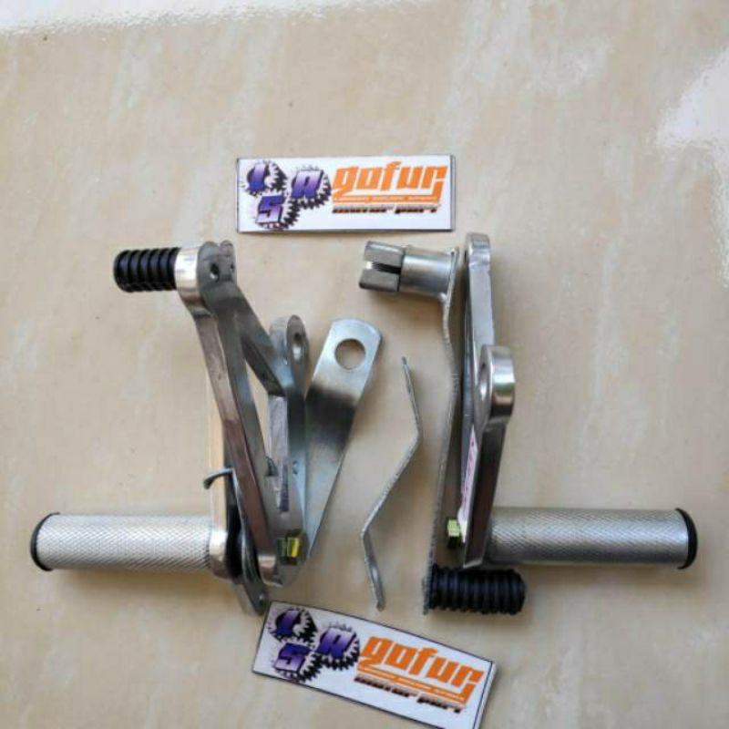 Foot Step variasi Honda Karisma / bustep underbone honda supra x 125 non double disc