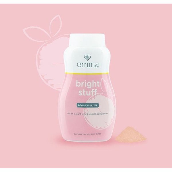 SHABRINA_FASHION Emina Bright Stuff Loose Powder 55 gr TERMURAH!!