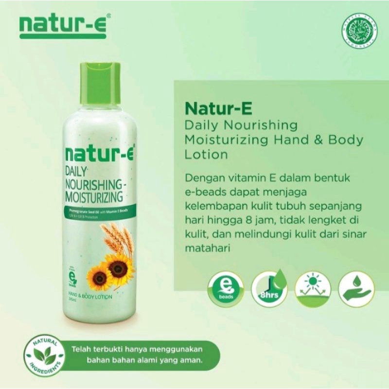 Jual natur e hbl hijau 245 ml Shopee Indonesia
