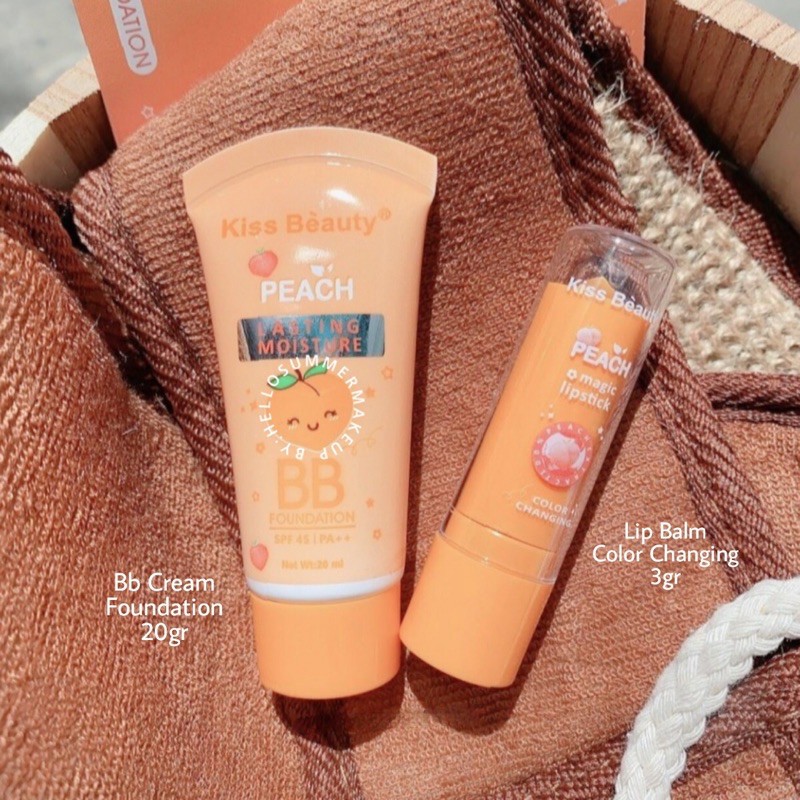 [ORI THAILAND] Sunny Peach Set BB Cream &amp; Lip Balm