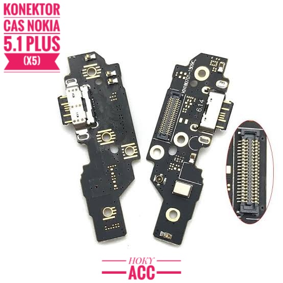 KONEKTOR/PAPAN CAS NOKIA 5.1 PLUS/NOKIA 5.1 +