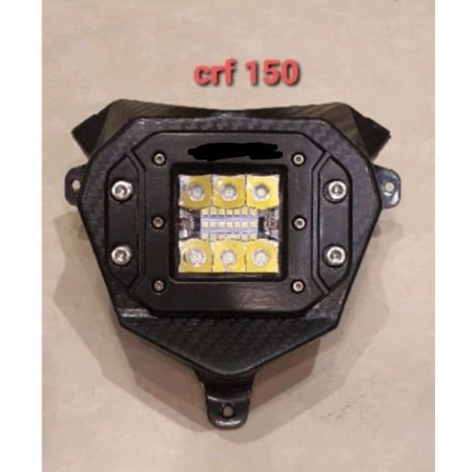 Lampu HeadLampu Reflektor Model LED CRF150 KLX150 DTRACKER WR155 Refektor/Kedok Lampu Depan