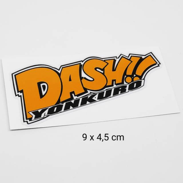 Sticker Dash Yonkuro Tamiya Mini 4wd Ada Nama Yonkuro