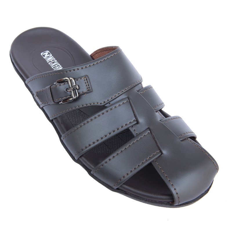 Neckermann Sandal  Pria  Concord 317 Dark Brown Shopee  