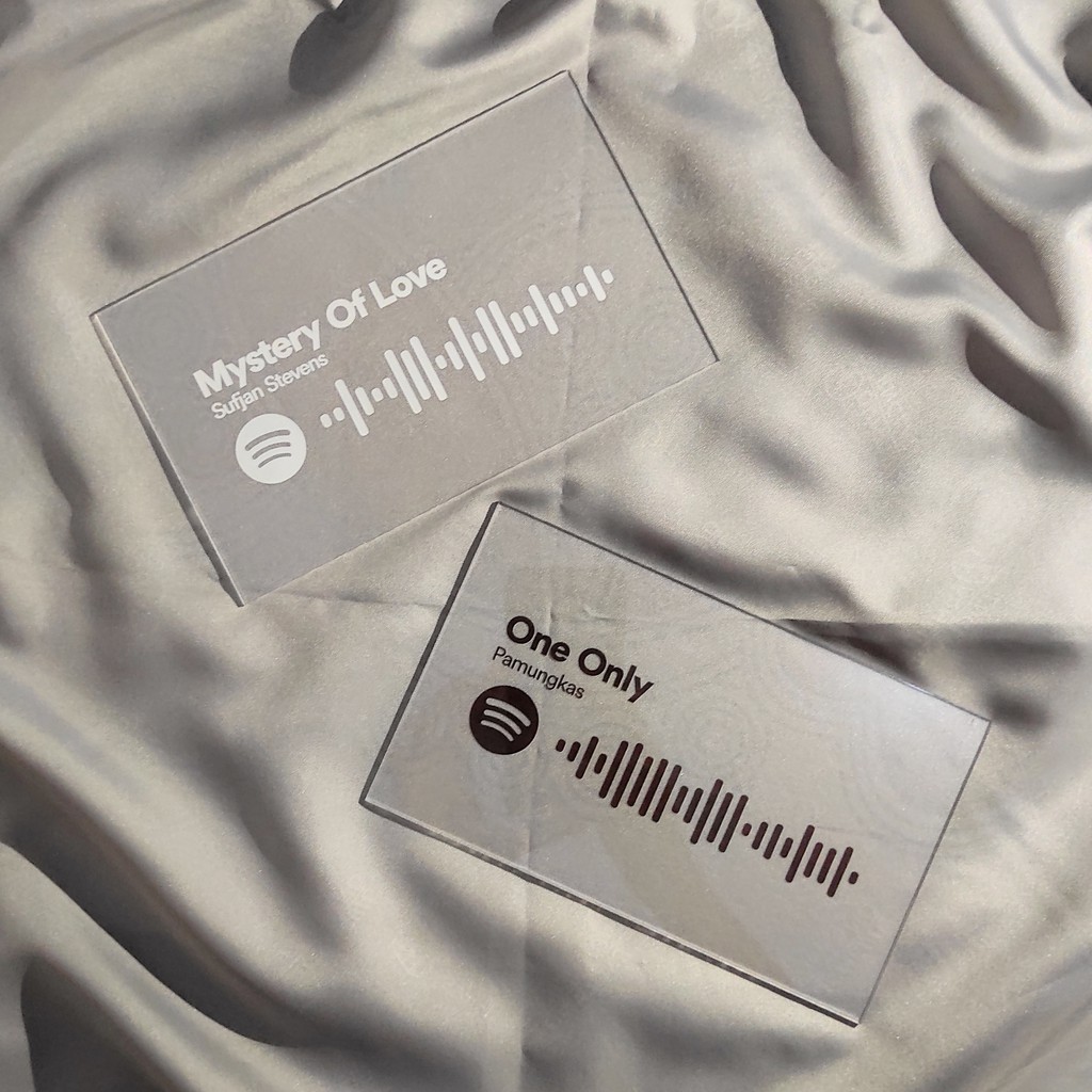Acrylic Art Spotify Code Pajangan Akrilik Spotify Kode Bisa Di Scan