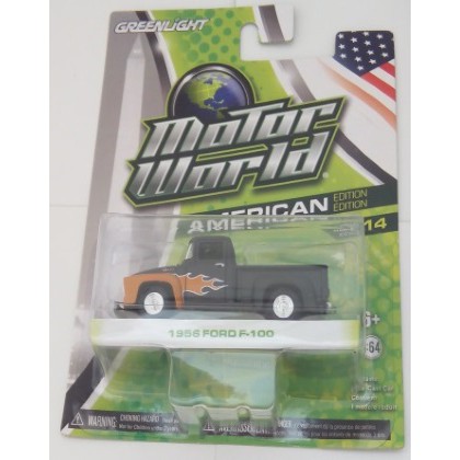 Diecast Mobil GreenLight 1/64 Motor World Series 14 -  Ford F-100 1956