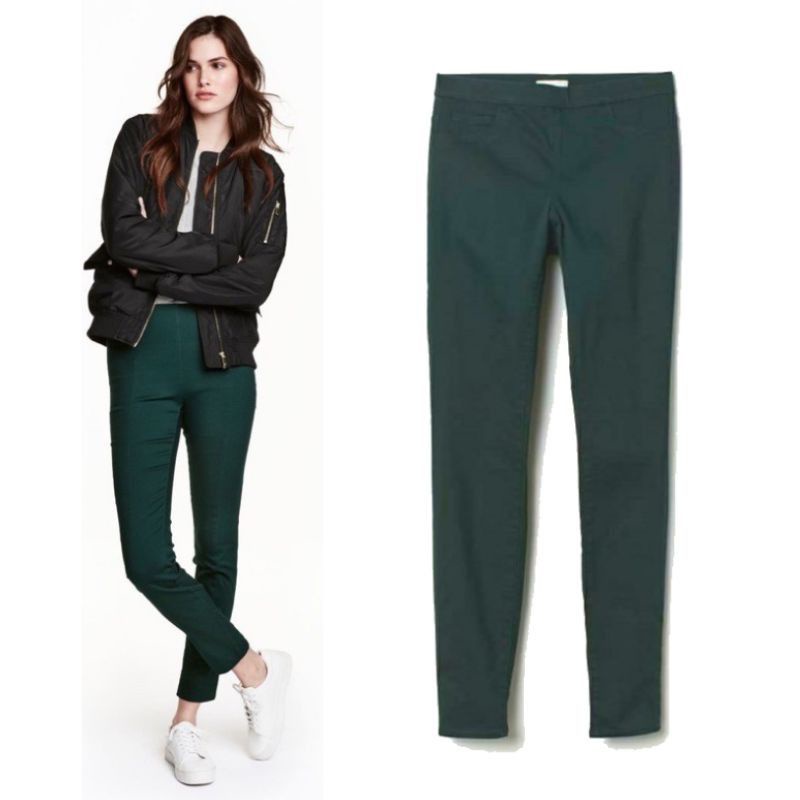 H&amp;M 106 Pull - ON Celana Jegging Pants Wanita Kantoran |Celana Kerja Original Branded