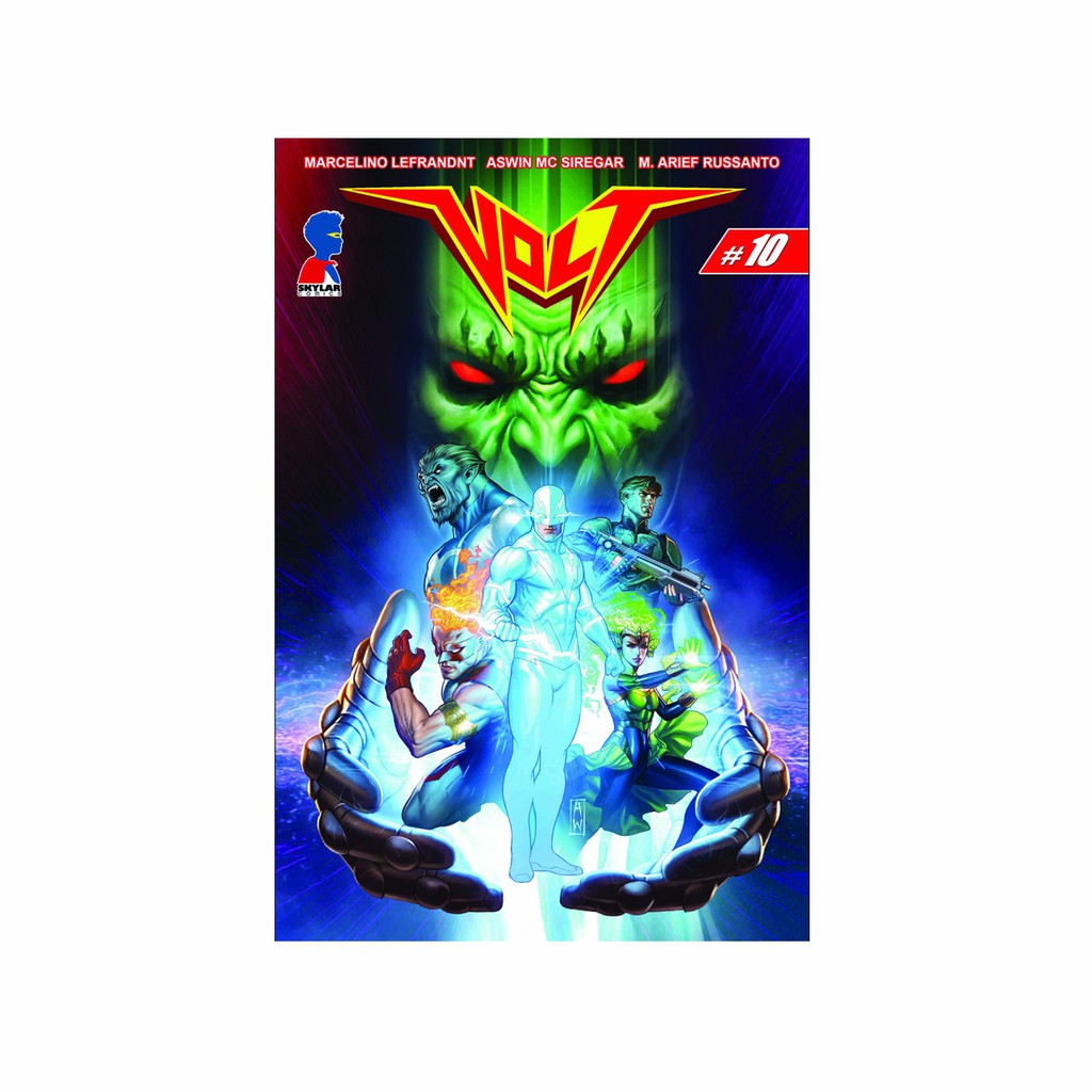 Komik Volt 10 (Superhero)