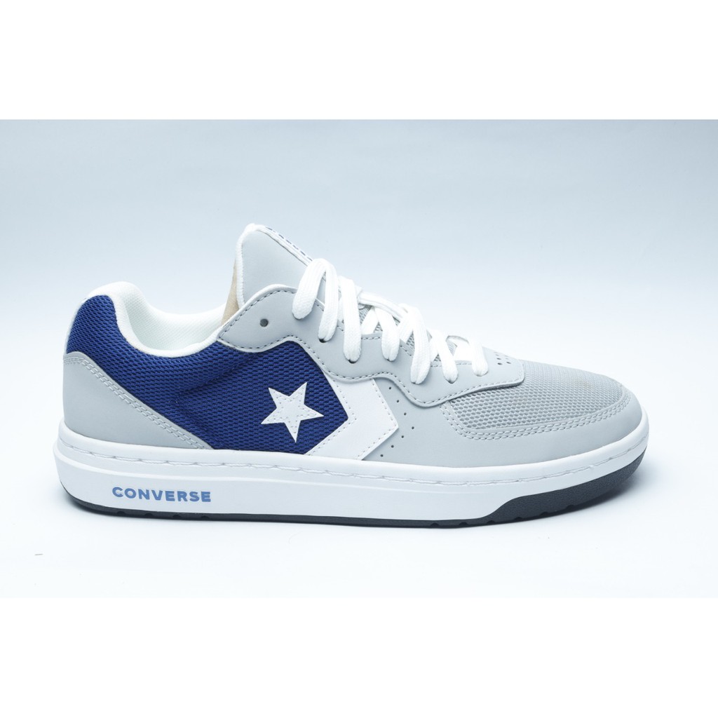 epatu Converse RIVAL LEATHER OX 167000C White Blue Original