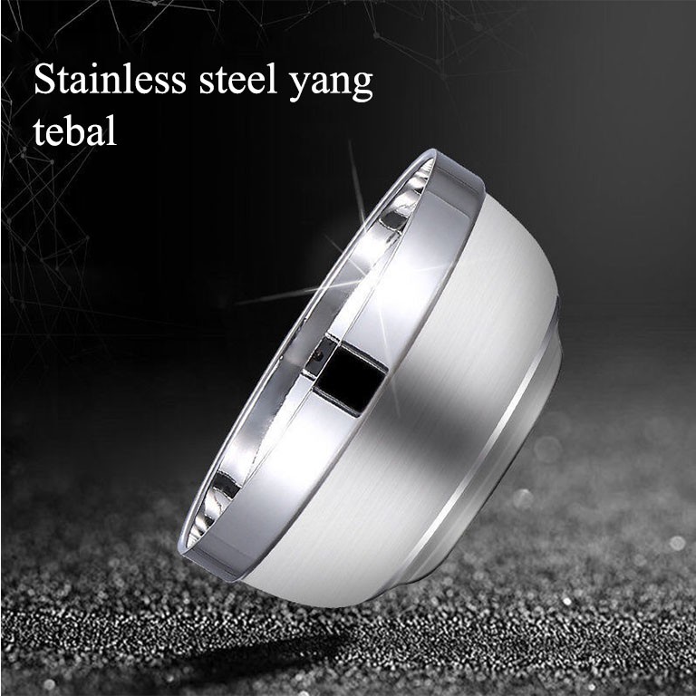 stainless steel double wall bowl anti panas mangkok korea