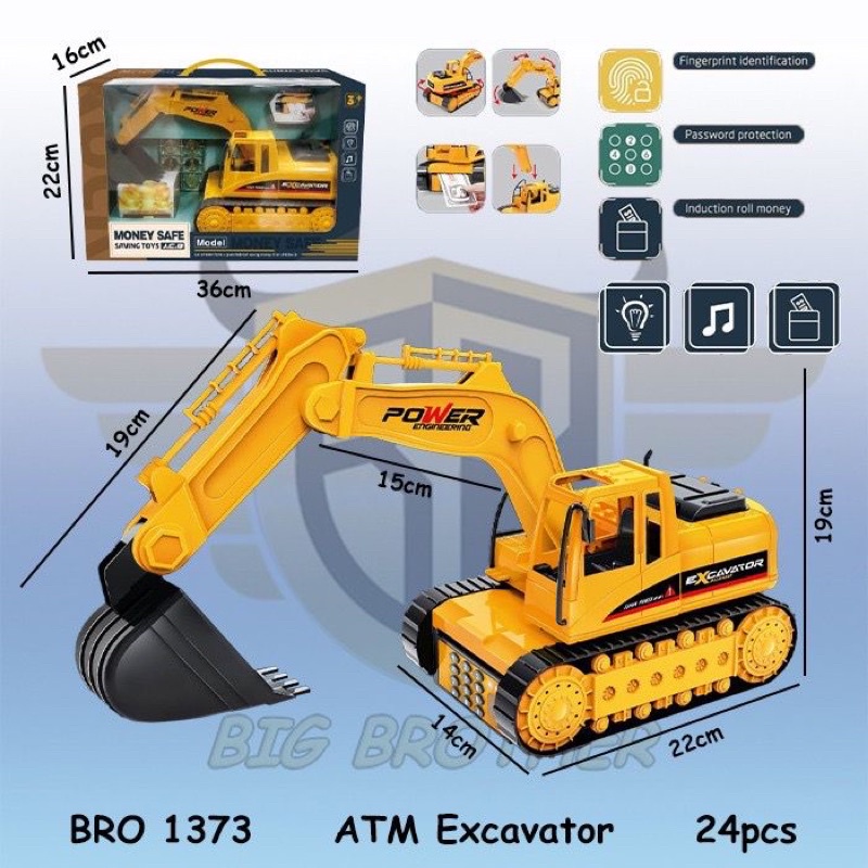 ATM EXCAVATOR (BRO 1373)