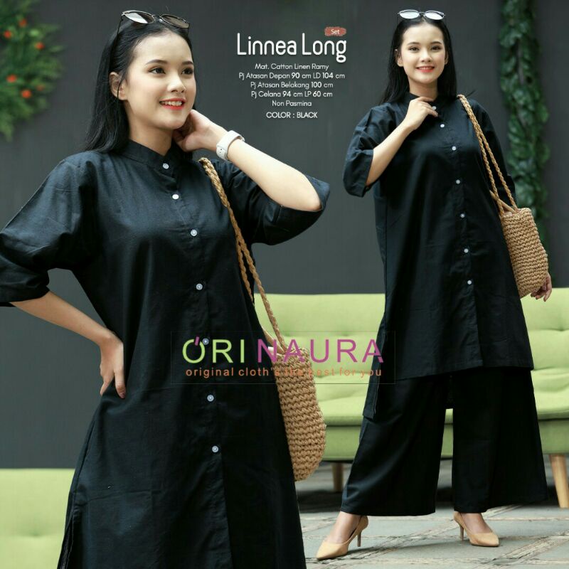 LINNEA Long Tunik by Ori Nala