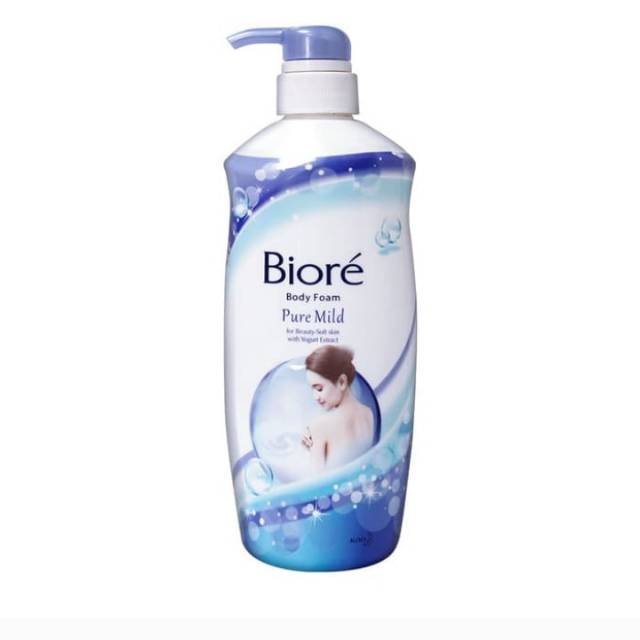 Sabun Mandi Biore Pure Mild Botol 550ml