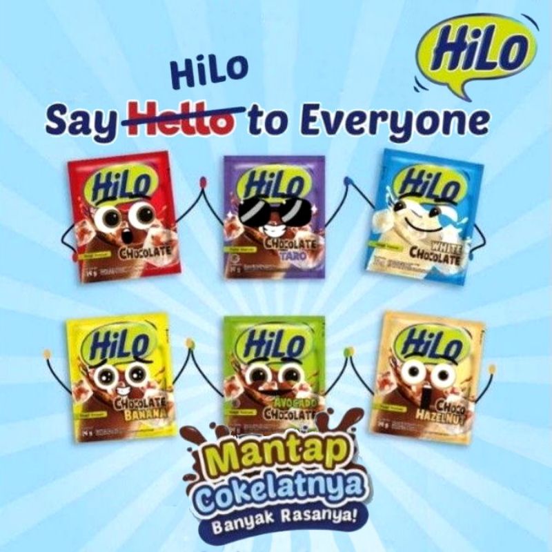 

Hi Lo Powder Drink Renceng 10 Sachet All Variant