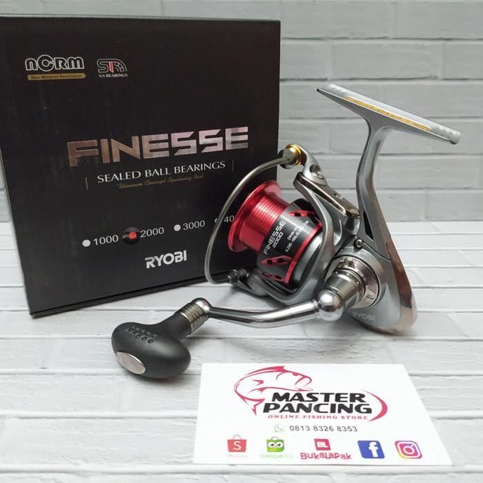 alat pancing mantul habis Reel Ryobi Finesse 2000 Power Handle - Reel Pancing