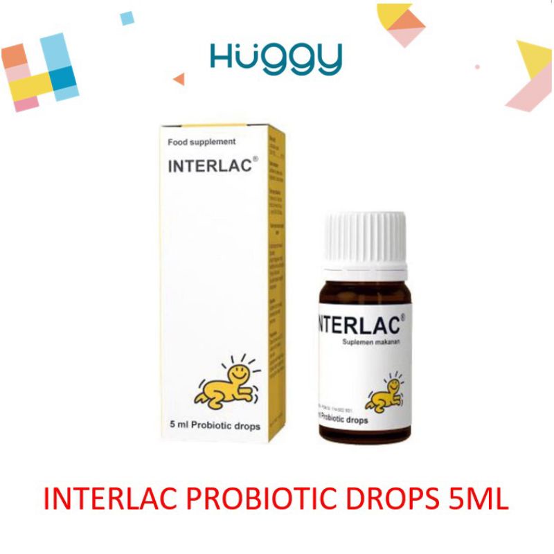 Interlac Drops probiotic 50ml.vitamin bayi