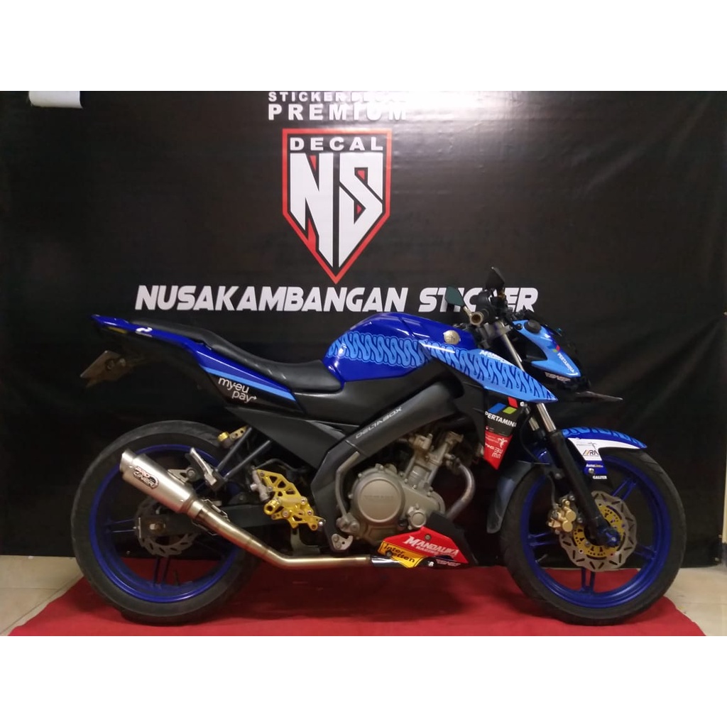 Stiker VIXION NVA MANDALIKA
