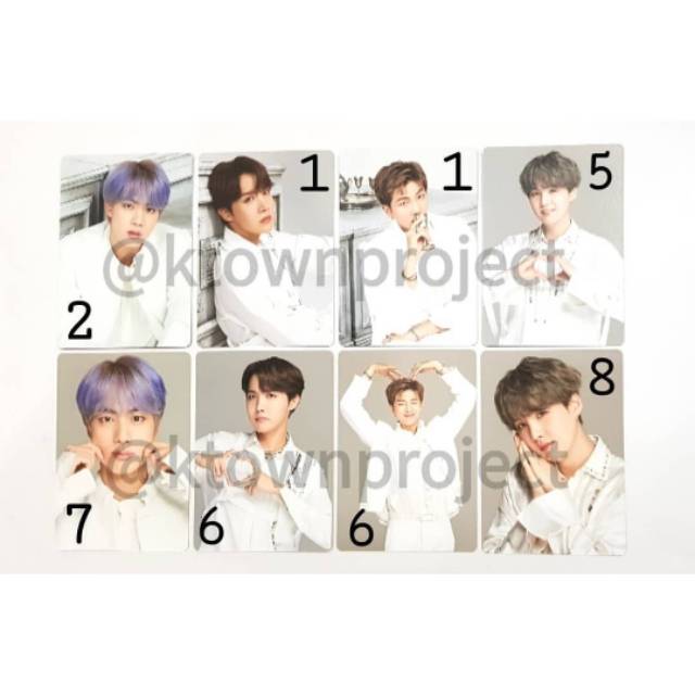 [READY] BTS SPEAK YOURSELF SYS THE FINAL JIN JHOPE RM MINI PHOTOCARD PC