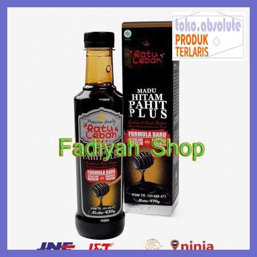 6E64S6- Madu Hitam Pahit Propolis Ratu Lebah 76Rdy-