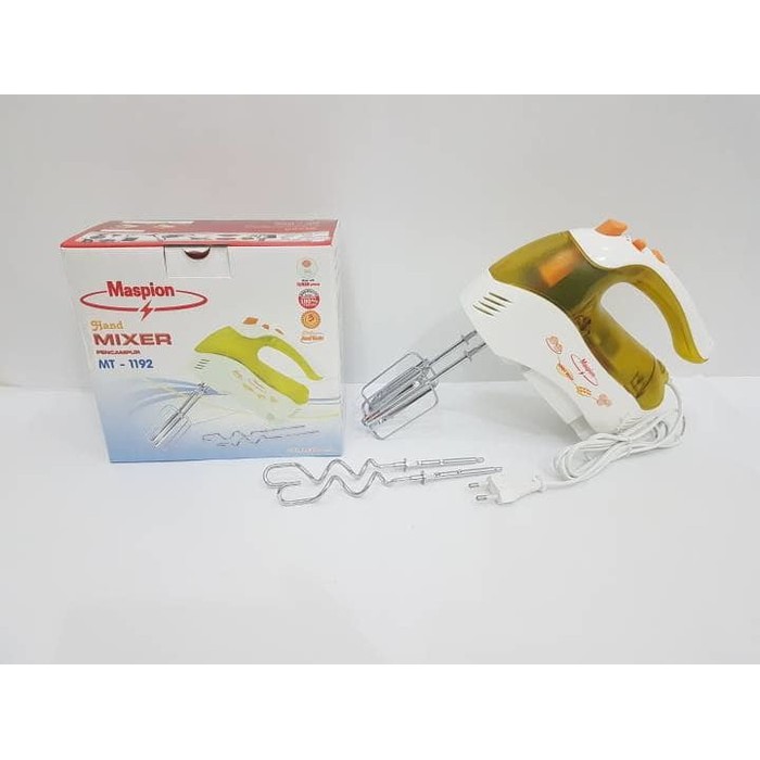 Maspion Hand Mixer MT 1192 MT1192 Pencampur Pengaduk Mixer Tangan