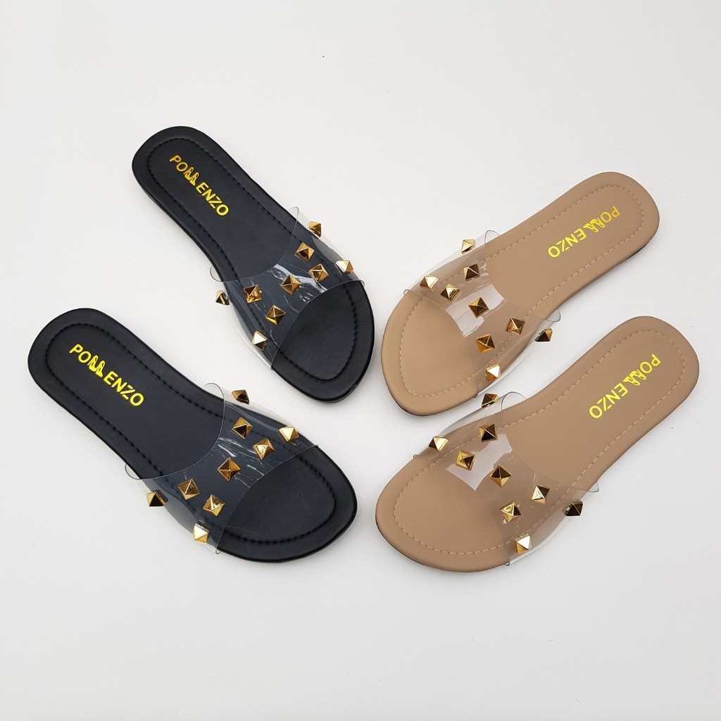 Pollenzo Sandal Teplek Mika  Stude NT 003 Shopee Indonesia