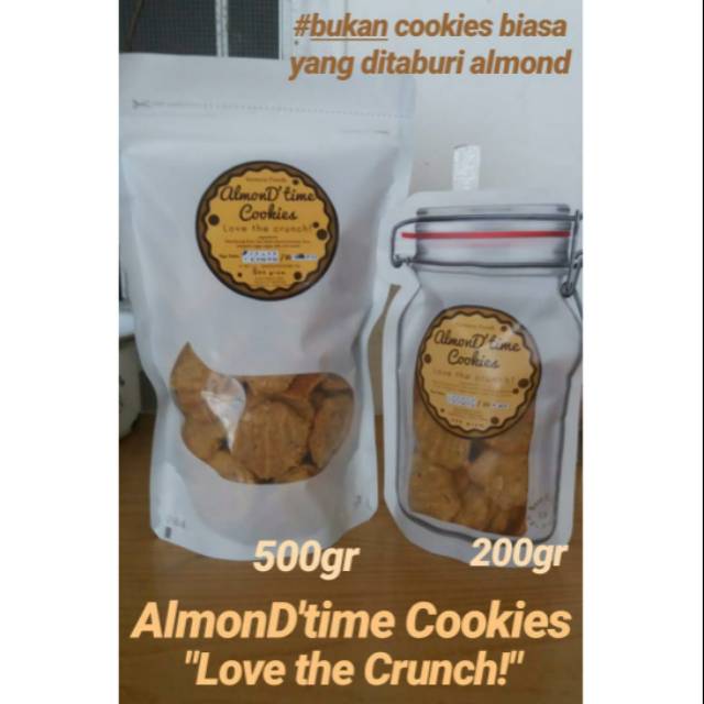 

HOYA AlmonD'time Cookies 500gr