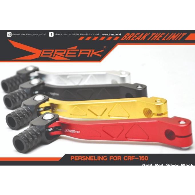 TUAS PERSENELING X-BREAK HONDA CRF-150 FULL CNC