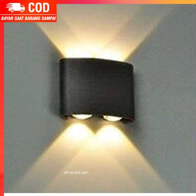 (100% BARANG ORI) TaffLED Lampu Hias Dinding LED Minimalis 4W 4 LED Warm White - B053