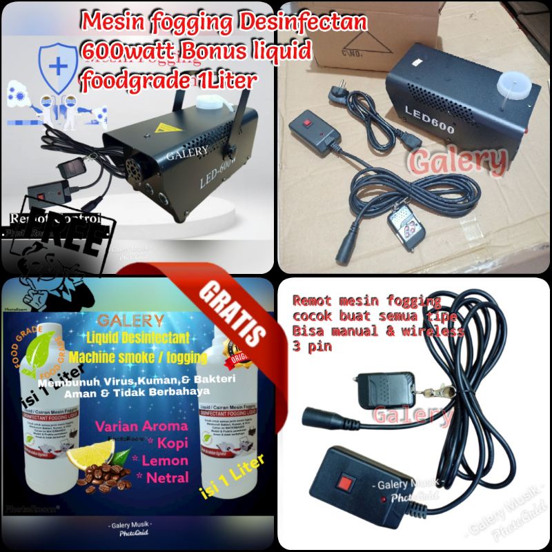 Mesin Fogging / Mesin Asap 600 wattuntuk asap disinfektan