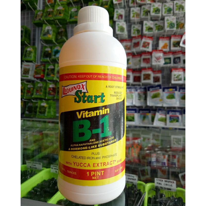 Vitamin Tanaman Vit B1 Hormon Anti Stress tumbuhan 470ML Liquinox Star Asli