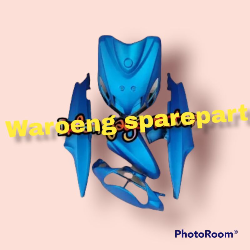 body halus Mio smile biru doff