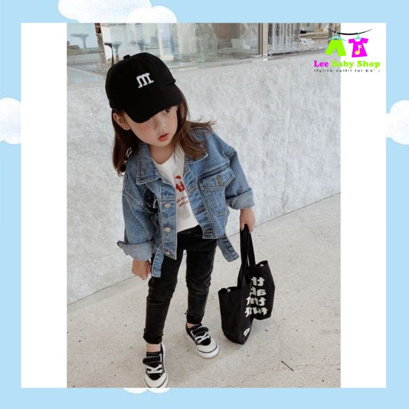 Jaket Anak Perempuan | Jaket Levis Anak | Jacket Korean Denim