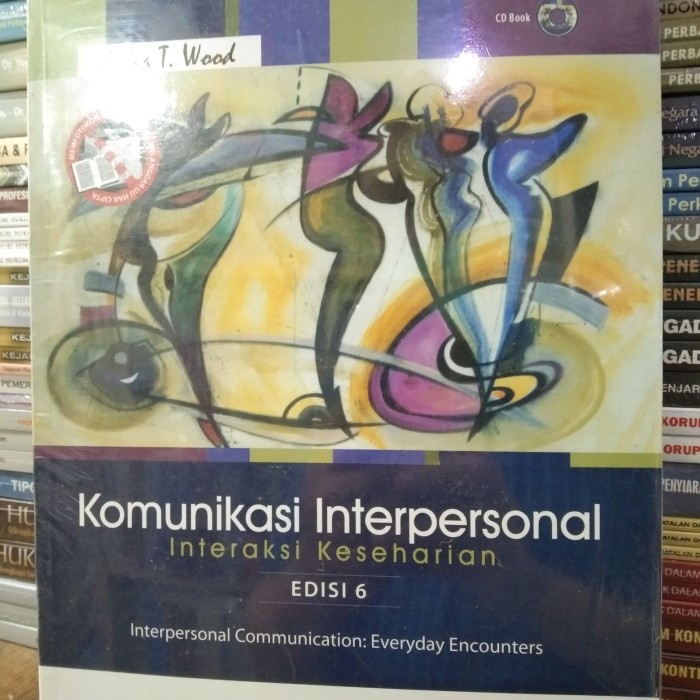 

PROMO!!! KOMUNIKASI INTERPERSONAL ED 6 JULIA T WOOD +CD BOOK TERBARU